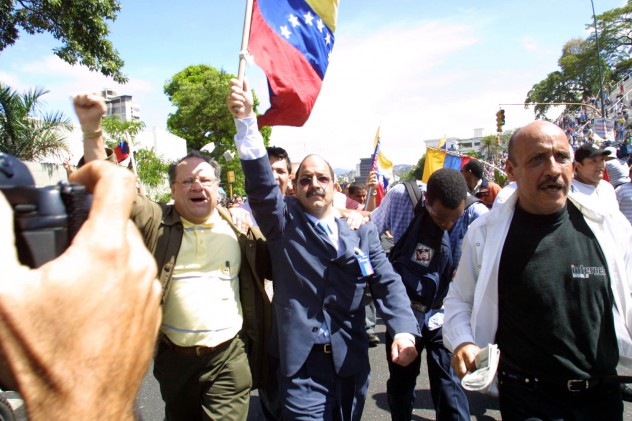 Guaicaipuro Lameda, expresidente de Pdvsa, en el 11 de abril de 2002. Foto: Maiquel Torcatt