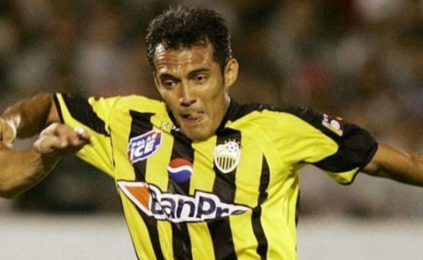 El "lagarto" Juan García en su época en el Deportivo Táchira