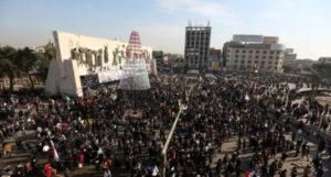 Manifestaciones en Irak a un año del asesinato de Soleimaní