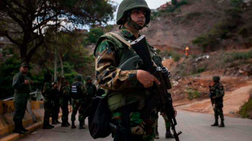 Militares en Apure | Foto: Cortesía Unión Radio