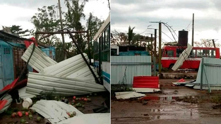 Tornado en Cuba | Foto: Cortesía