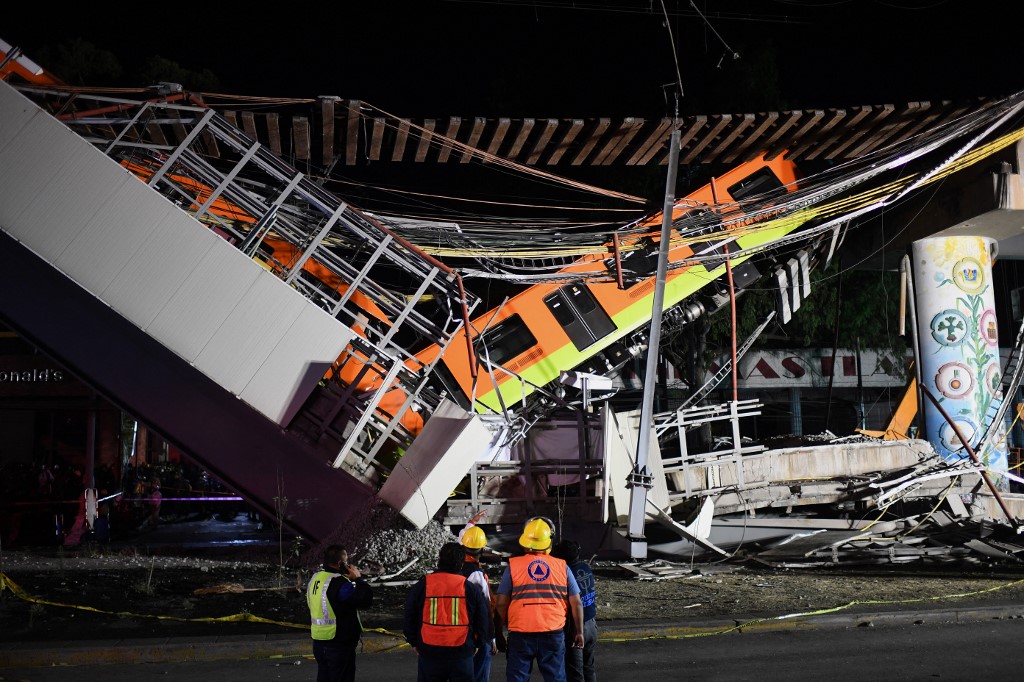Accidente ferroviario en Ciudad de México