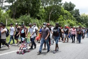 Migrantes venezolanos México