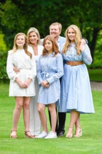 Familia real de Países Bajos.
