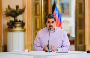 Nicolás Maduro desde el Palacio de Miraflores - Semáforo. Foto: Prensa Presidencial