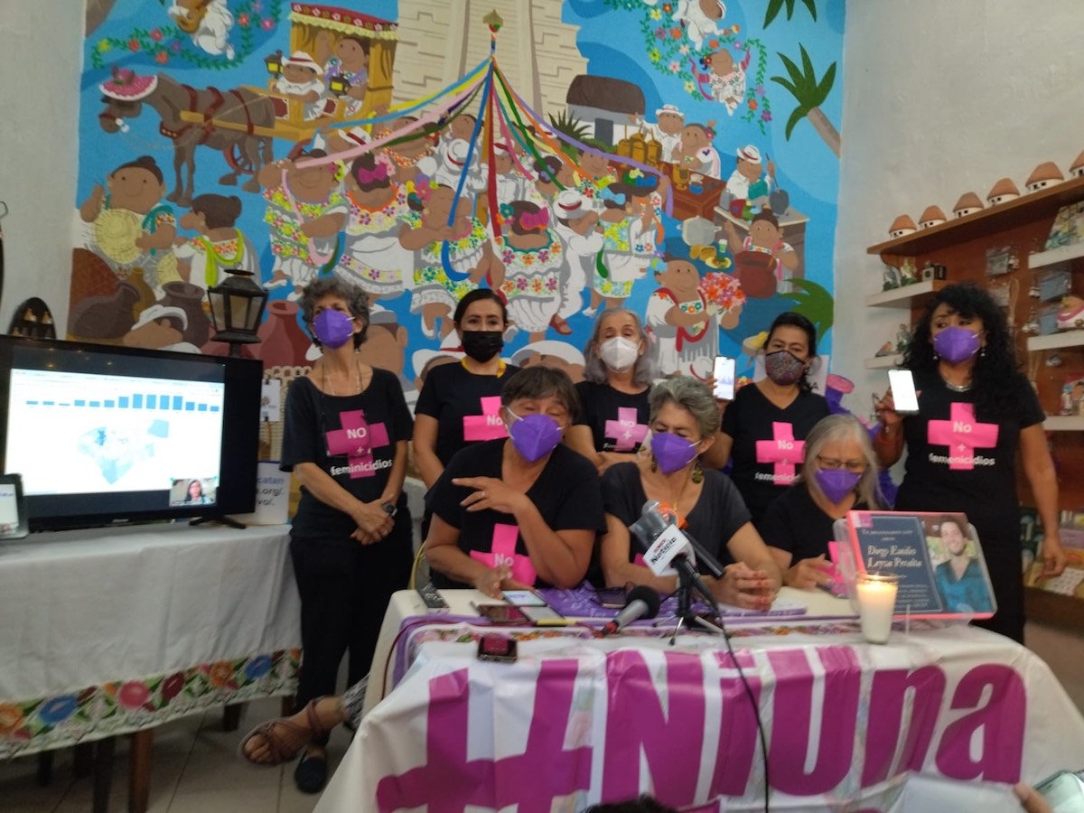Movimiento feminista de Yucatán, México. Foto: Twitter