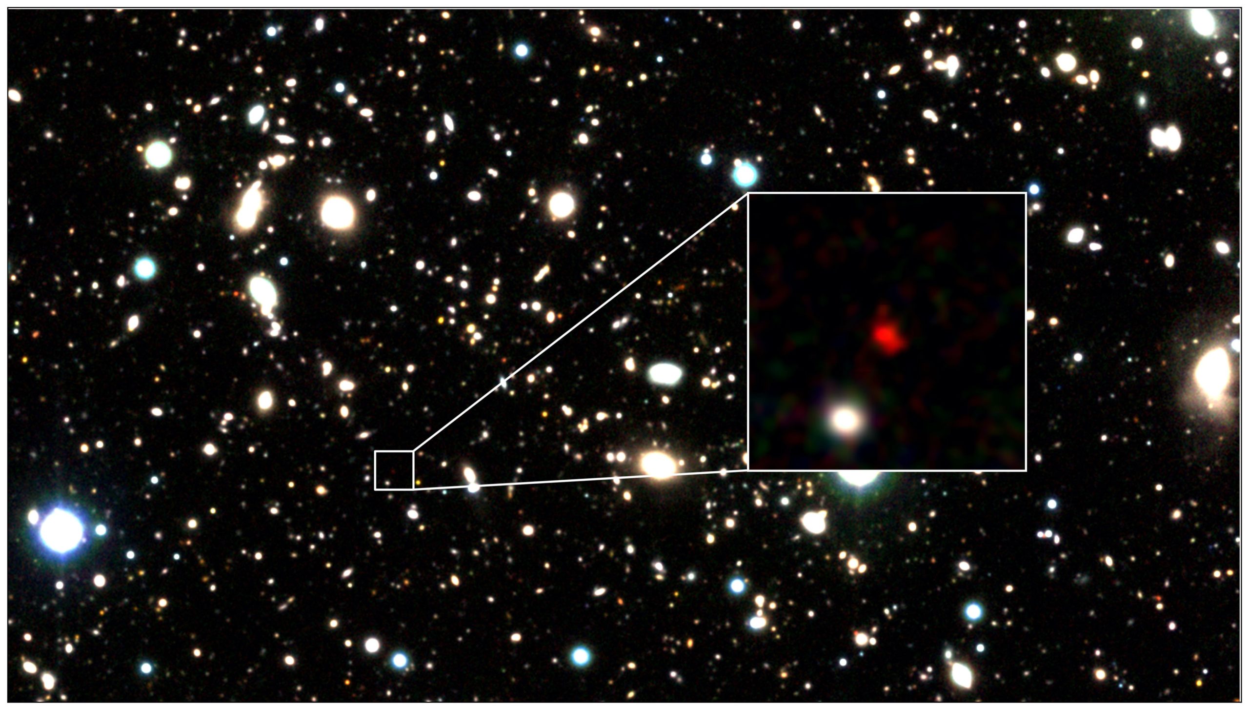 Astrónomos descubrieron la galaxia más lejana de la historia