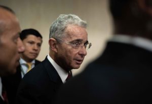 Álvaro Uribe, expresidente de Colombia. Foto: EFE/ Juan Zarama