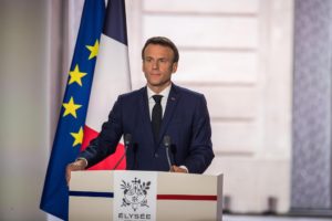 Emmanuel Macron. Foto: EFE/EPA/CHRISTOPHE PETIT TESSON
