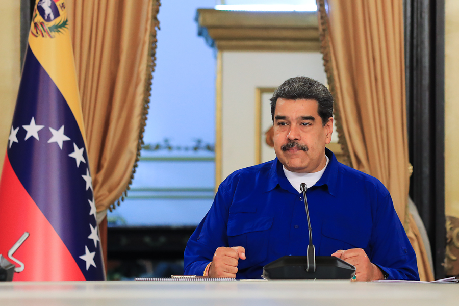 Nicolás Maduro pide la incorporación de las alcaldías de Baruta, Chacao y El Hatillo al Plan Caracas Patriota, Bella y Segura. Foto: Twitter Prensa Presidencial.