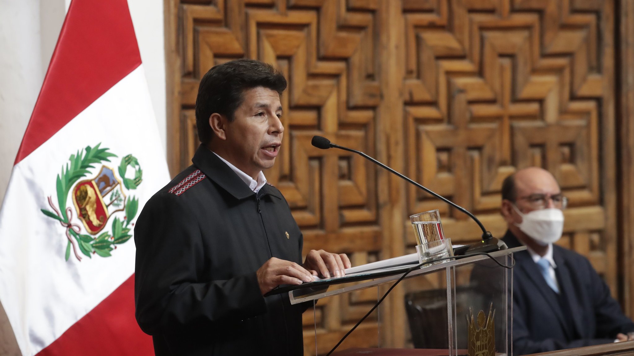 Presidente de Perú, Pedro Castillo Terrones. Foto: Twitter Pedro Castillo.
