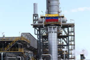 Instalaciones del Complejo Industrial Petrocedeño. Foto: Twitter Prensa Presidencial.