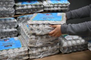 Los huevos han sido entre los productos que más han subido por la inflación en EE. UU. Foto: AFP.
