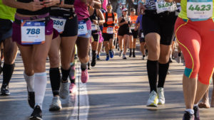 El Maratón CAF es un fijo anualmente en Caracas, capital de Venezuela.