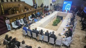 Reunión de la AN-2020 con diferentes facciones política venezolanas.