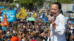 María Corina Machado, líder de la oposición venezolana. Foto: Vente Venezuela.
